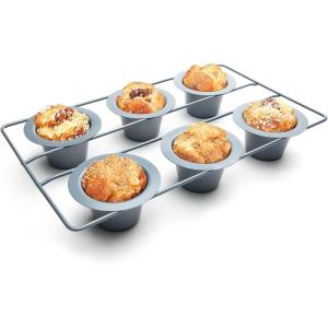 image:imageFox Run NonStick Popover Pan 6 Cup Yorkshire Pudding Pan GreyNonStick