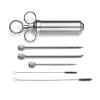 image:imageOutset 76456 Stainless Steel Meat Injector 6piece Set