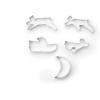 image:imageFox Run Gingerbread Family Cookie Cutter Set SilverSantas Sleigh