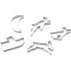 image:imageFox Run Gingerbread Family Cookie Cutter Set SilverSantas Sleigh