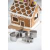 image:imageFox Run Nativity Scene Cookie Cutter Bake Set and Icing Kit for Christmas Gingerbread 21Piece MetallicGingerbread House CC Set