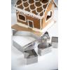 image:imageFox Run Nativity Scene Cookie Cutter Bake Set and Icing Kit for Christmas Gingerbread 21Piece MetallicGingerbread House CC Set