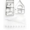 image:imageFox Run Nativity Scene Cookie Cutter Bake Set and Icing Kit for Christmas Gingerbread 21Piece MetallicGingerbread House CC Set