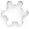 image:imageFox Run Snowflake Cookie Cutter 3Inch Stainless Steel