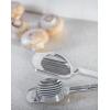 image:imageFox Run Mushroom and Egg Slicer Cast AluminumSilverLong Handle Slicer