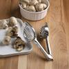 image:imageFox Run Mushroom and Egg Slicer Cast AluminumSilverLong Handle Slicer