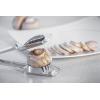 image:imageFox Run Mushroom and Egg Slicer Cast AluminumSilverLong Handle Slicer
