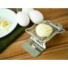 image:imageFox Run Mushroom and Egg Slicer Cast AluminumSilverShort Handle Slicer
