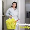 image:imageFox Run Red Garden Harvest Basket with BuiltIn Handles 6 x 14 x 18 Plastic Cleaning Caddy and Laundry ToteLime Green