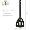 image:imageFox Run Nylon Slotted Spoon Black 13Black
