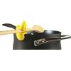 image:imageFox Run Pink Pig Silicone Pot Clip Spoon Rest 225Inches Cooking Utensil Holder6480Chicken  Yellow