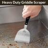 image:imageFox Run Stainless Steel Griddle Scraper11 Scraper