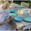 image:imageFox Run Melamine Dinnerware Set Multicolor 12 PieceTeal