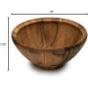 image:imageIronwood Gourmet Salinas Extra Large Fruit and Salad Bowl Acacia Wood