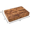 image:imageIronwood Gourmet End Grain Union Stock Yard Professional Chopping Butcher Block Brown 14 x 20 x 275