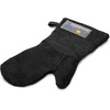 image:imageOutset 76177 Grill Mitt Cotton BlackBlack Leather