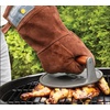image:imageOutset 76177 Grill Mitt Cotton BlackLeather Grill Mitt