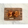 image:imageIronwood Gourmet Charleston End Grain Board with Channel Acacia Wood Brown 20 x 14 Inches