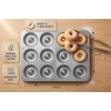 image:imageFox Run NonStick Mini Donut Pan 12Cavity Mini Donut Mold Makes 2 Bite Sized DonutsMini
