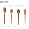 image:imageIronwood Gourmet Acacia Wood Wooden Spoon 12Set of 4