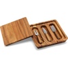 image:imageIronwood Gourmet Engraved 05 x 9 x 9 inches MultiUse Circle Serving Board 1942 Wine Barrel 28445E336Cheese Board and Knife Set