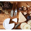 image:imageIronwood Gourmet Engraved 05 x 9 x 9 inches MultiUse Circle Serving Board 1942 Wine Barrel 28445E336Cheese Board and Knife Set