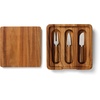 image:imageIronwood Gourmet Engraved 05 x 9 x 9 inches MultiUse Circle Serving Board 1942 Wine Barrel 28445E336Cheese Board and Knife Set