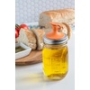 image:imageJarware Oil Cruet Lid for Regular Mouth Mason Jars OrangeOil Cruet