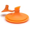 image:imageJarware Oil Cruet Lid for Regular Mouth Mason Jars OrangeOil Cruet