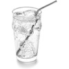 image:imageOutset 76622 Stainless Steel Bent Reusable Straws 1 x 35 x 10 inches MetallicStainless Steel