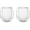 image:imageOutset Double Wall Whiskey Glasses Borosilicate Glassware6 Ounces
