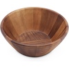 image:imageIronwood Gourmet Acacia Wood Salad Bowl 12 x 7 Madera Fruit amp Salad Bowl12 Large Beehive Salad Bowl