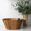 image:imageIronwood Gourmet Acacia Wood Salad Bowl 12 x 7 Madera Fruit amp Salad Bowl12 Large Beehive Salad Bowl