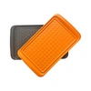 image:imageOutset Grill Prep Trays Set of 2 Large Trays 17 x 105 Orange and BlackLarge
