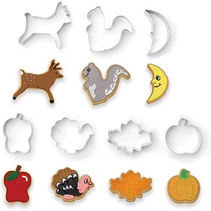 image:imageFox Run 3652 Autumn Cookie Cutter Set Stainless Steel 7Piece