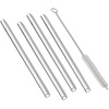 image:imageOutset Glass Straight Reusable Straws 075 x 4 x 10 inches Clear