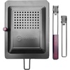 image:imageOutset NonStick Popcorn Tray With Removable Handle For Grill Stove and Campfire
