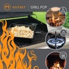 image:imageOutset NonStick Popcorn Tray With Removable Handle For Grill Stove and Campfire
