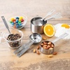 image:imageFox Run 4829 Measuring Cup Set 65 x 325 x 3 inches Metallic